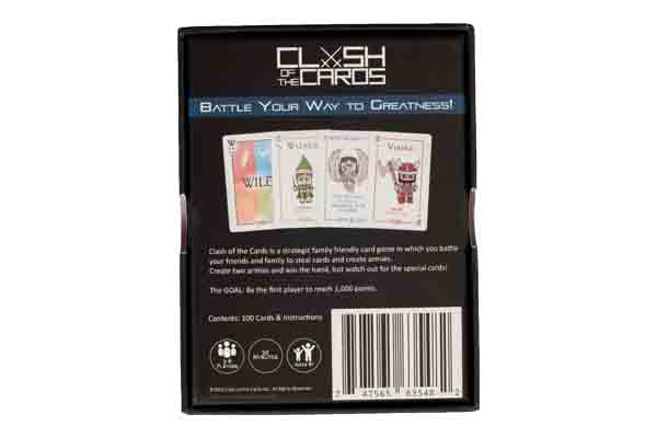Clash of the Cards Game Box